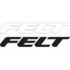 Felt Bicycles DECAL LOGO 6" (WHITE) -Cycle Sport Shop BP0F001 DECAL LOGO 6 WHT